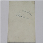 Babe Didrickson Signed Advertisment Postcard - Full JSA #Y33878