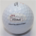 Jordan Spieth Signed Masters Logo Golf Ball FULL JSA #Y54406
