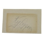 Ky Laffoon Signed Cut JSA COA
