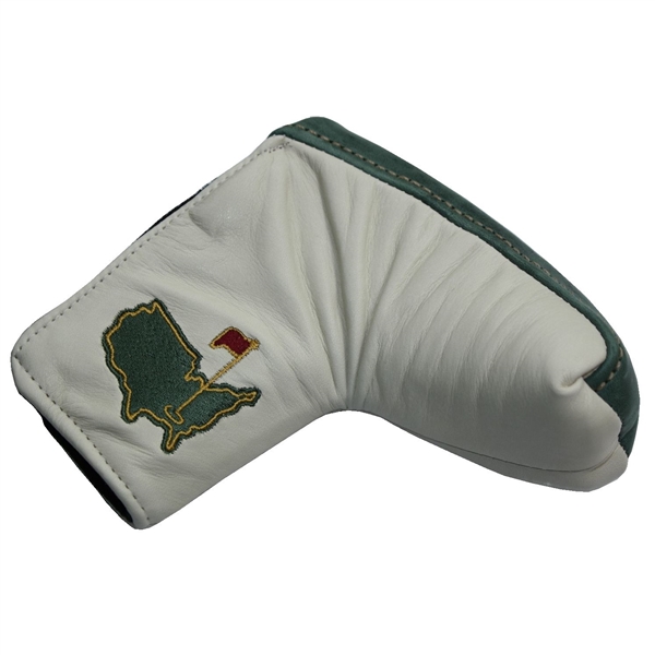 Augusta National Ltd Green and Cream Undated Putter Head Cover