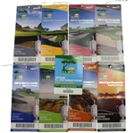 2008 US Open at Torrey Pines Full Week Mint Set Tickets - Tiger Woods