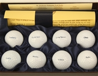 St. Andrews 'The Evolution of Golf' Special Historical Edition of 8 Golf Balls
