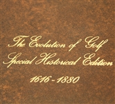 St. Andrews 'The Evolution of Golf' Special Historical Edition of 8 Golf Balls
