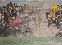 1976 Open Golf Championship Multi-Star Signed Japanese Advertising - Rare JSA COA
