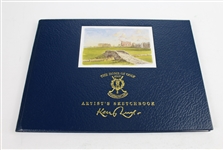 2000 Open at St. Andrews Ltd Ed 5/250 Keith Mackie Sketchbook Signed by Artist