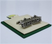 Augusta National Undated Silver Clubhouse Cuff Links