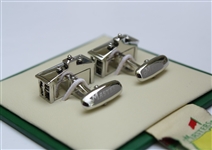Augusta National Undated Silver Clubhouse Cuff Links