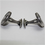 Masters Champions Medal Vintage Logo Nickel Cuff Links
