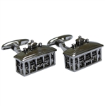 Augusta National Undated Silver Clubhouse Cuff Links