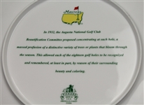 Masters Tournament Pickard Beautification Committee Plate - With Original Box