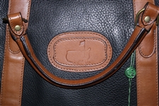 Augusta National Large Leather Duffel Bag