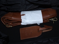 Augusta National Large Leather Duffel Bag