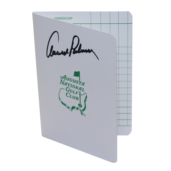 Arnold Palmer Signed Augusta National Scorecard JSA COA