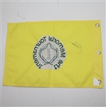 Jack Nicklaus Signed 'The Memorial Tournament' Embroidered Flag JSA #Y03266
