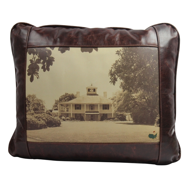 Masters Leather Decorative Club House Pillow