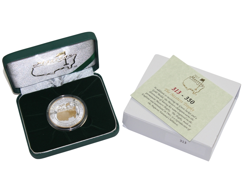 2015 Masters Commemorative Masters Trophy Ltd Edition Medal/ Coin - 313/350