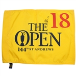 Justin Rose Signed 2015 Open Championship @ St. Andrews Flag JSA COA