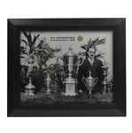 1930 Bobby Jones The Impregnable Quadrilateral Commemorative Framed Picture with 1930 Nickel