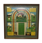 Vintage Wintyre Golf Game Board - Framed