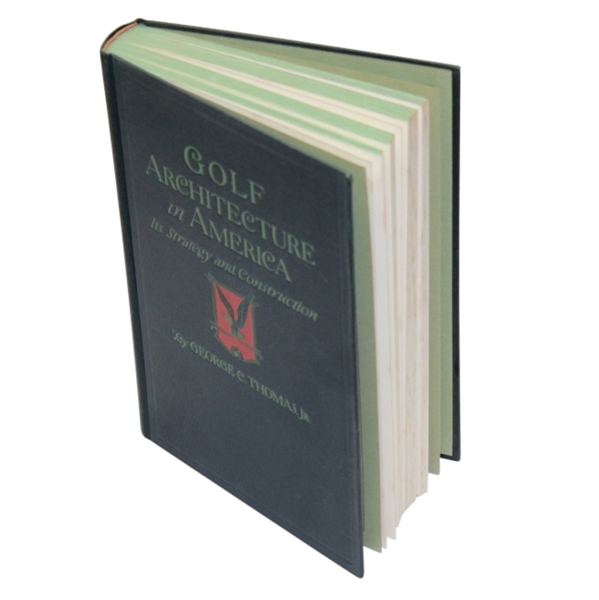 1927 Book Golf Architecture In America by George C. Thomas Jr.