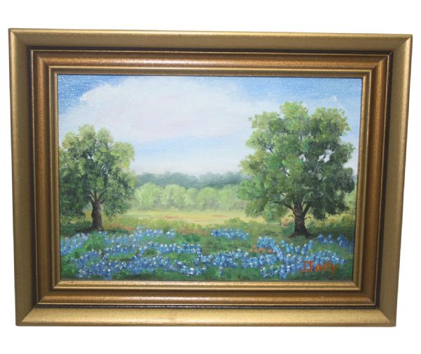 Jack Flecks 1987 The Legends of Golf 10th Anniversary Painting