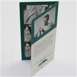 Jack Burke Signed Complete Set of '8 Ways to 80' Instruction Cards JSA COA