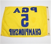 1960 PGA Championship Course Flown Flag- Firestone Hole 5-Jay Hebert Champion