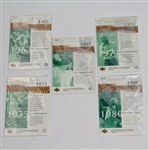 Jack Nicklaus Signed 1963, 1971, 1973, 1975, & 1980 Golden Bear PGA Championship Cards JSA COA