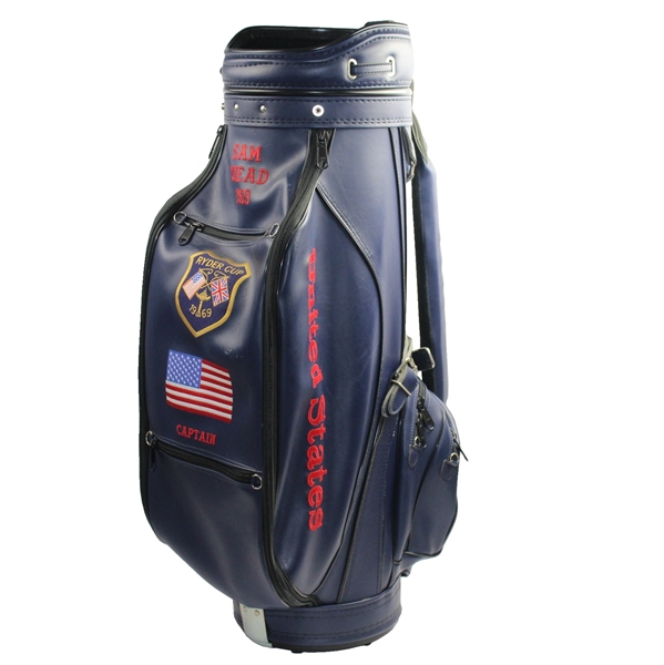 Sam Snead 1969 Ryder Cup Captain at The Country Club at Brookline Commemorative Golf Bag
