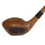 Spalding Triple Insert Hickory Shaft Wood - Brass Counter Weight