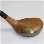 Spalding Triple Insert Hickory Shaft Wood - Brass Counter Weight