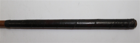 Spalding Triple Insert Hickory Shaft Wood - Brass Counter Weight