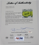 Donald Trump Signed Masters Undated Garden Flag PSA/DNA #Z01472