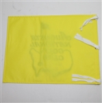 Arnold Palmer & Jack Nicklaus Signed Augusta National GC Members Flag PSA/DNA #O01174