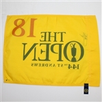 Zach Johnson Signed 2014 OPEN Championship @ St. Andrews Flag JSA #M62604