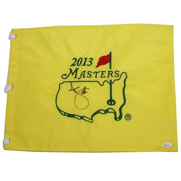 Adam Scott Signed 2013 Masters Embroidered Flag JSA #L57672