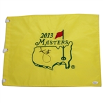Adam Scott Signed 2013 Masters Embroidered Flag JSA #L57672