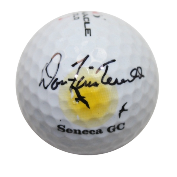 Dow Finsterwald Signed Seneca GC Logo Golf Ball JSA ALOA