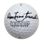 Dow Finsterwald Signed Ft. Wayne Elks GC Logo Golf Ball JSA ALOA