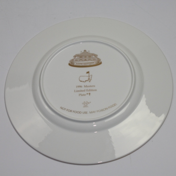 Lot Detail - 1996 Masters Lenox Limited Edition Members Plate - #9