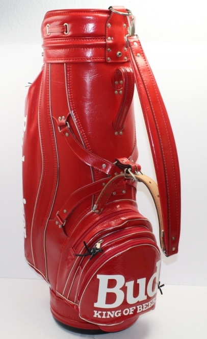 Lot Detail - Unused Budweiser Tour 'King of Beers' Golf Bag
