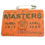 1971 Masters Tournament Badge #13175 - Charles Coody Winner