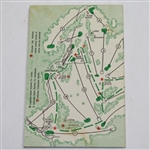 1954 Masters Tournament Spectator Guide - Sam Snead 3rd Masters Victory