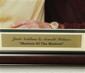 Jack Nicklaus & Arnold Palmer Masters of the Masters' Photo - Framed