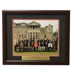 British Open Legends Past Champions  at St. Andrews for British Open Photo - Framed