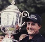 Phil Mickelson 2005 PGA Championship at Baltusrol Photo with Ticket - Framed