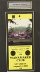 Phil Mickelson 2005 PGA Championship at Baltusrol Photo with Ticket - Framed