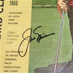 Jack Nicklaus Signed 1966 Thunderbird Classic Daily Pairing Program JSA ALOA