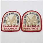 Lot of Two International Four Ball - Gleneagles Scotland Patches