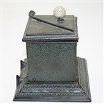 Vintage Cigarette and Tobacco Load Dispenser with Ball and Club on Top